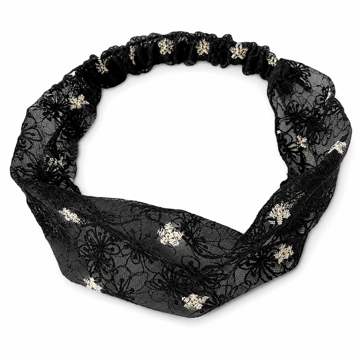 Embroidered Lace Floral Headband Collection Bundle โ Set of 5