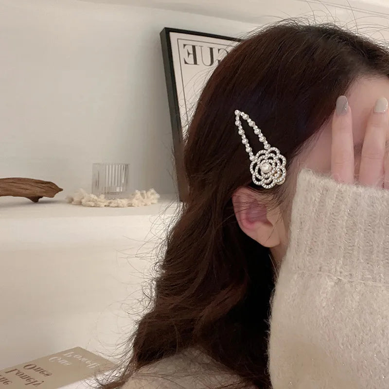 Vintage Floral Hair Clip Set 2pcs