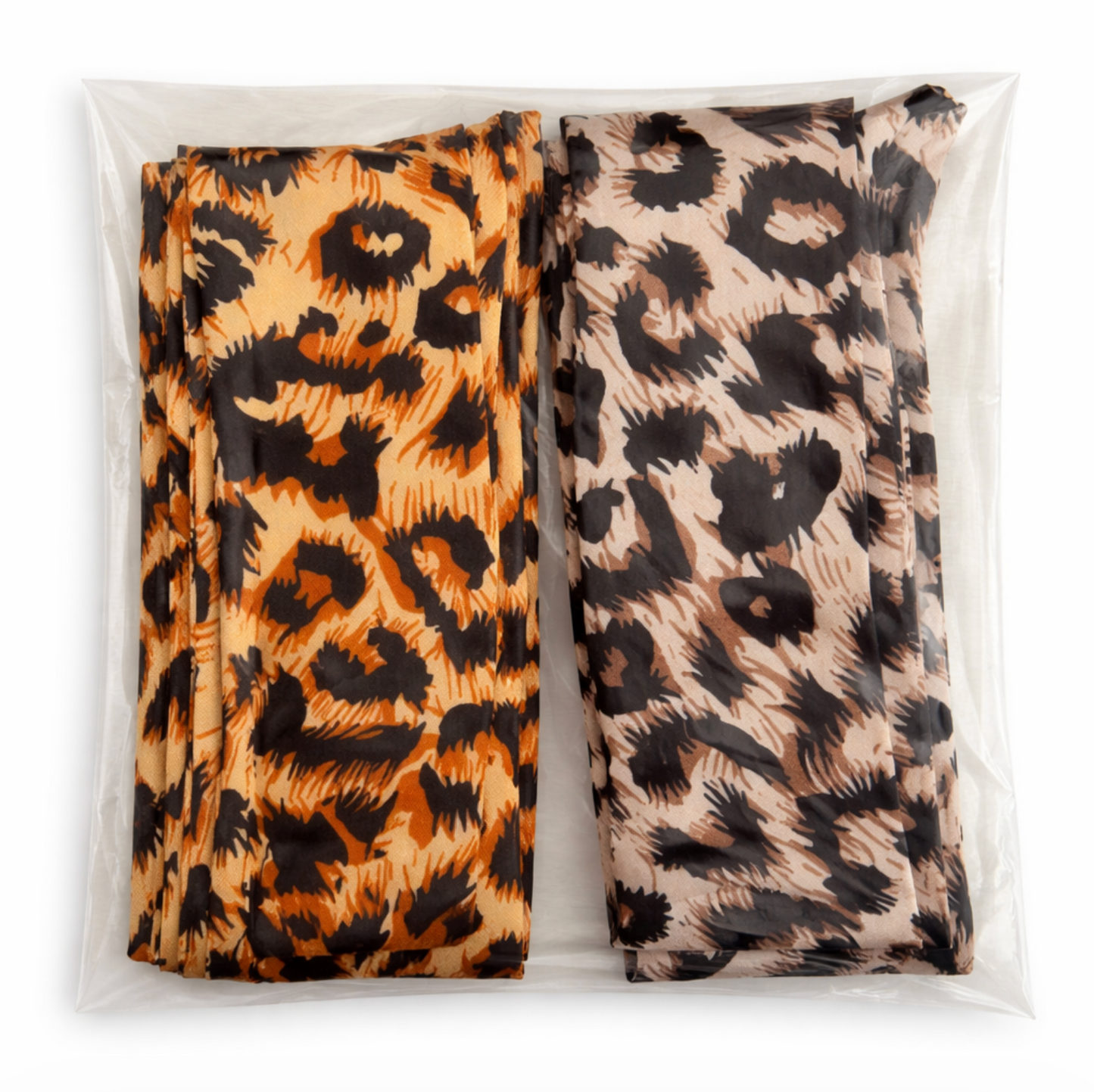 Twilly Scarf Set Leopard 2pcs