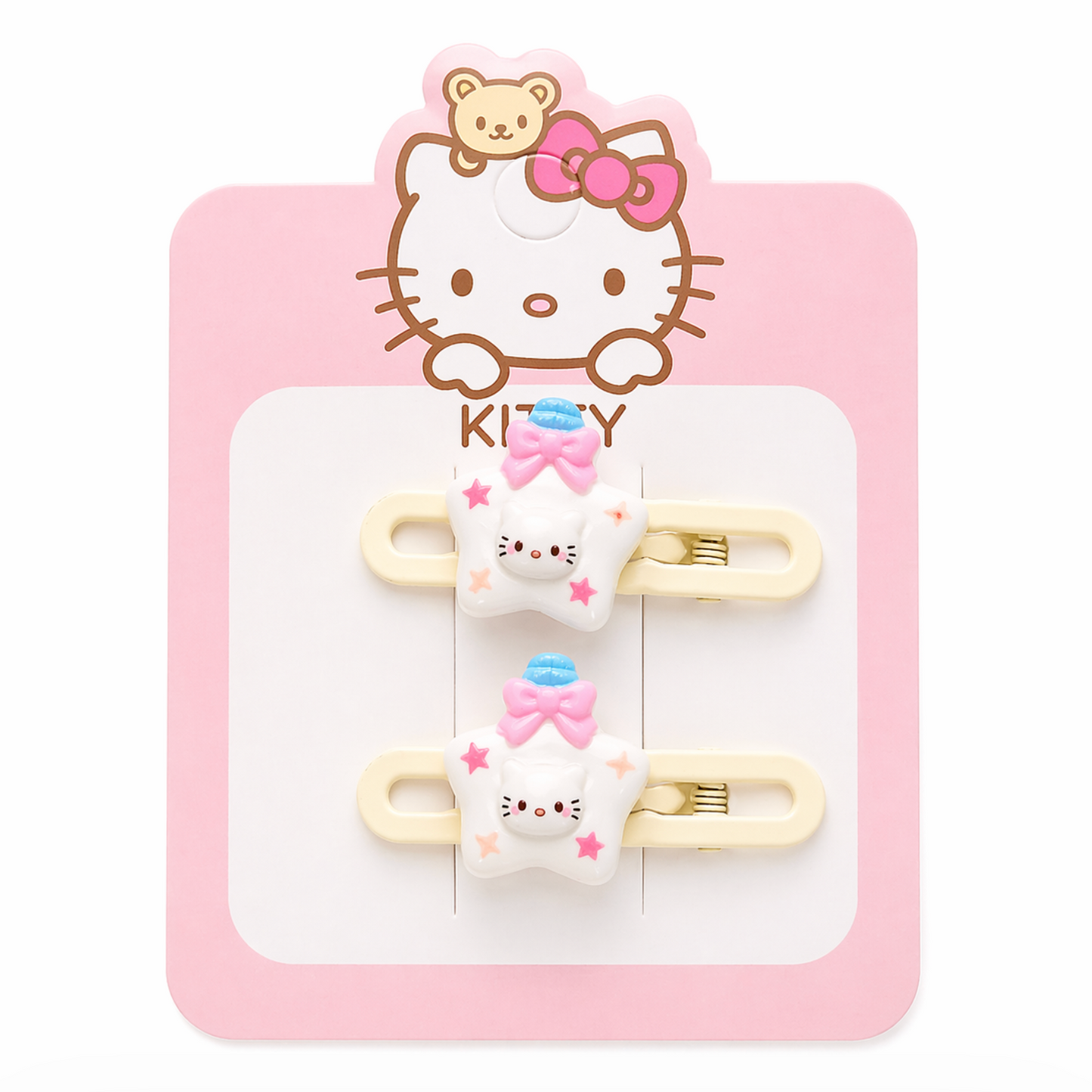 Kitty Star Hair Clips
