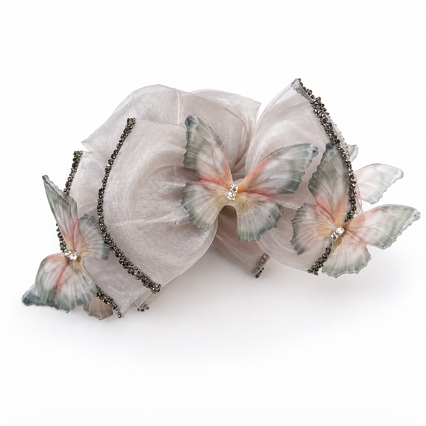 Organza Butterfly Hair Claw