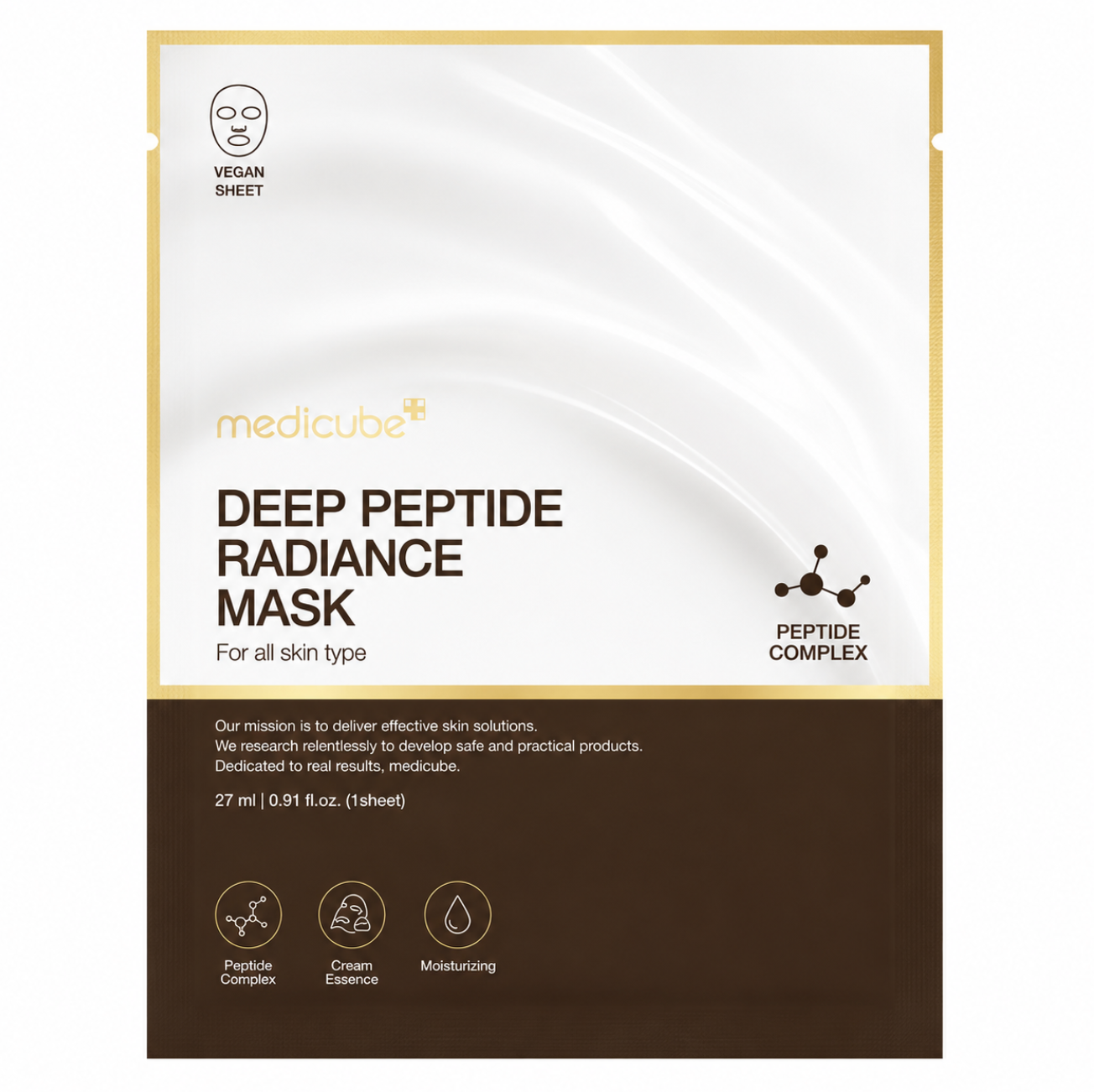 Medicube Deep Peptide Radiance Mask 27ml
