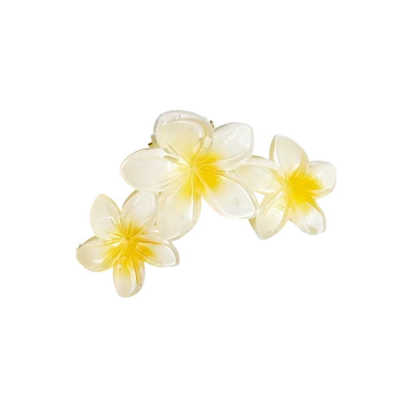 Floral Hair Claw