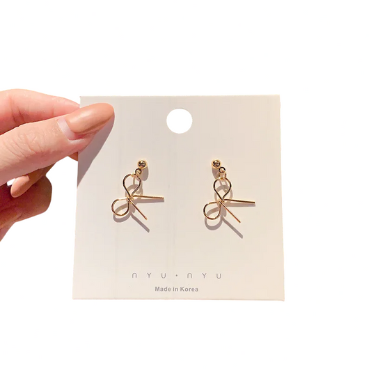 Bowknot Stud Earrings