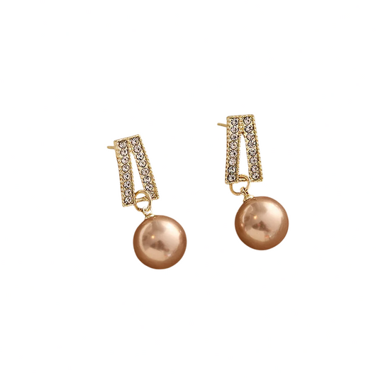 Faux Pearl Earrings