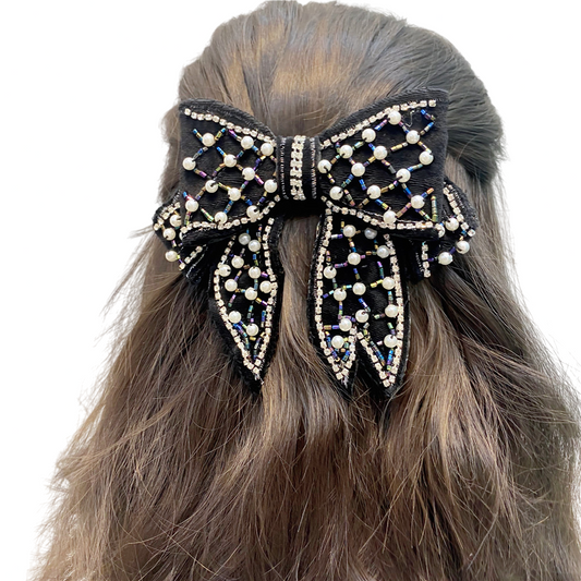 Bow Diamond Clip