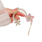 Flower Tassel Ponytail Buckle Hair Ring Clip