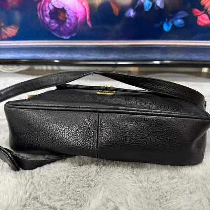 Pre-loved Vintage MCM Black Satchel Bag