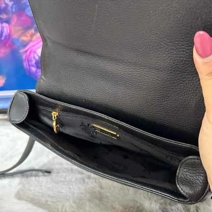 Pre-loved Vintage MCM Black Satchel Bag