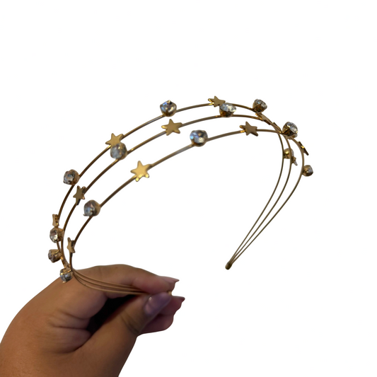 Star Gold Headband