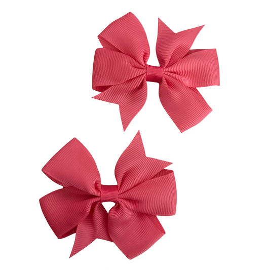 Ribbon Hair Clip 2pcs