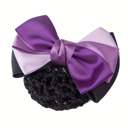 Bow Hair Net Clip
