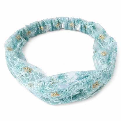 Embroidered Lace Floral Headband Collection Bundle – Set of 5