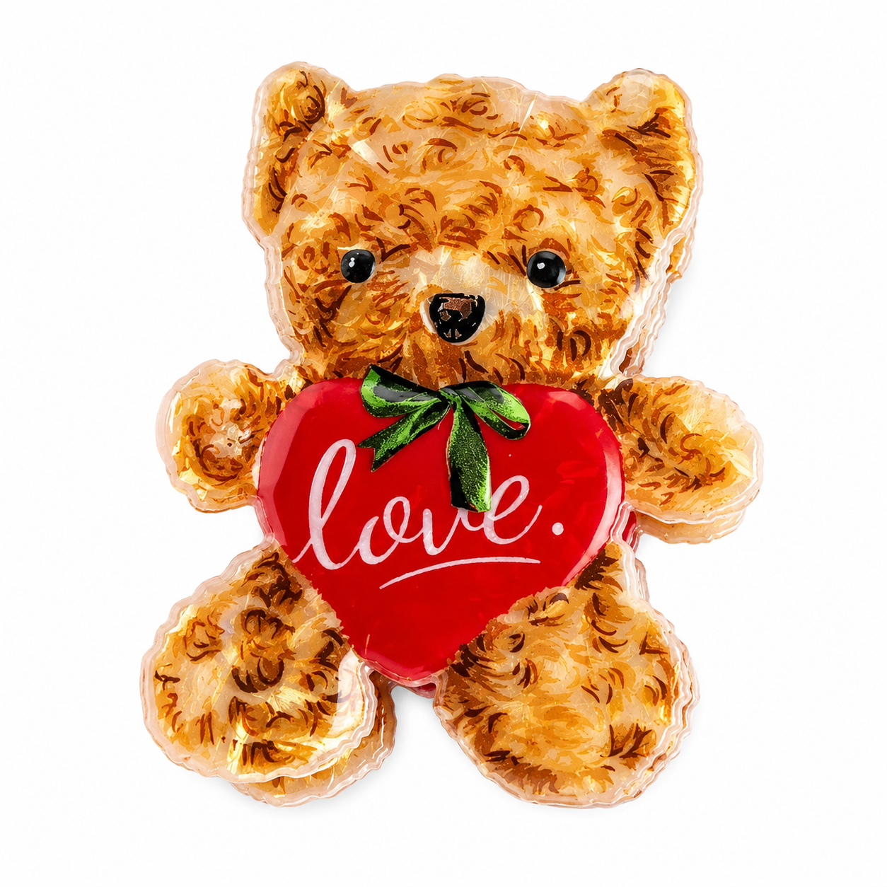 Love Bear Hair Claw