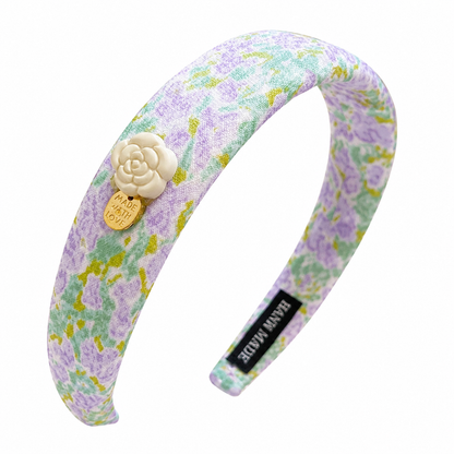Vintage Floral Padded Headband Trio Bundle