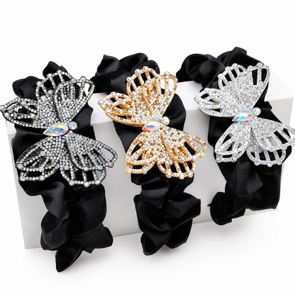 Glamour Butterfly Headband Collection Bundle – Set of 3