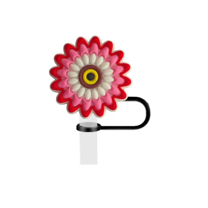 Flower Straw Caps
