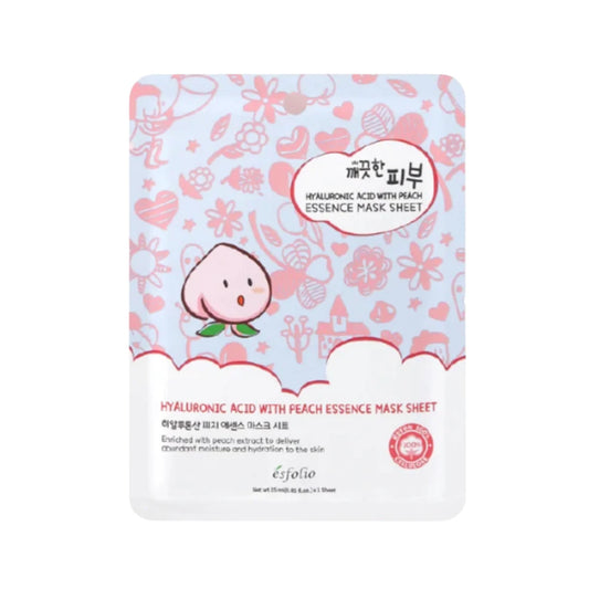 esfolio - Hyaluronic Acid With Peach Essence Mask Sheet 1pc