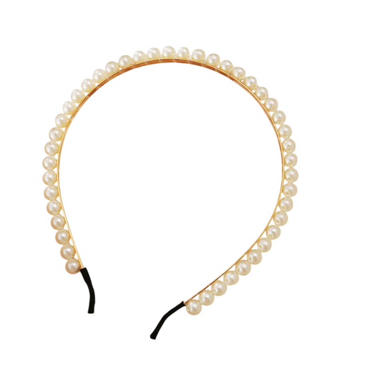 Pearl Gold Headband