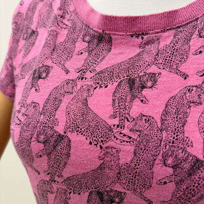 MARCS Animal Print Tee Size Small Pre-Loved