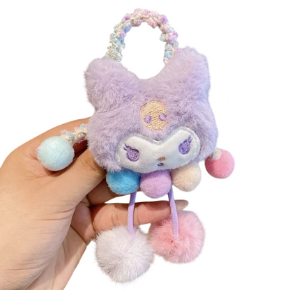 Cute Cartoon Hair Ball Tie