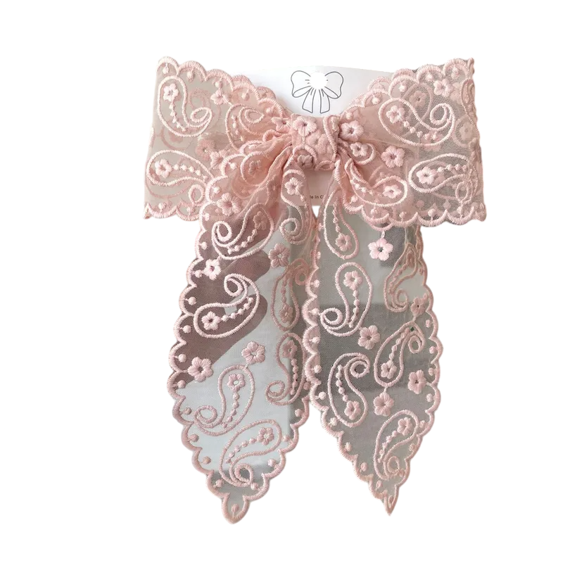 Lace Bow Knot Hair Clip
