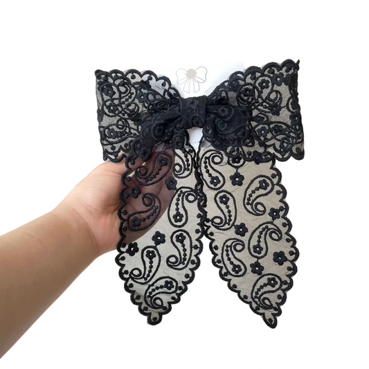 Lace Bow Knot Hair Clip