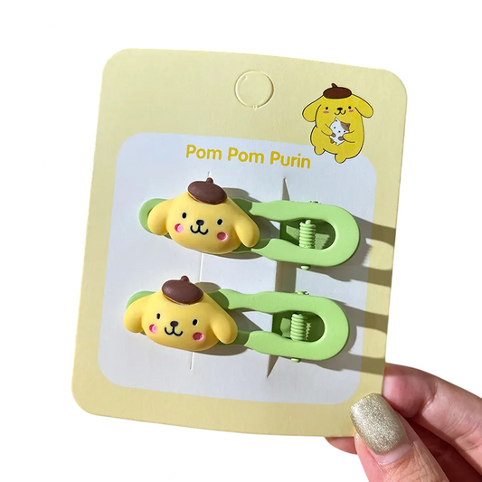 Pom Pom Purin Hair Clip