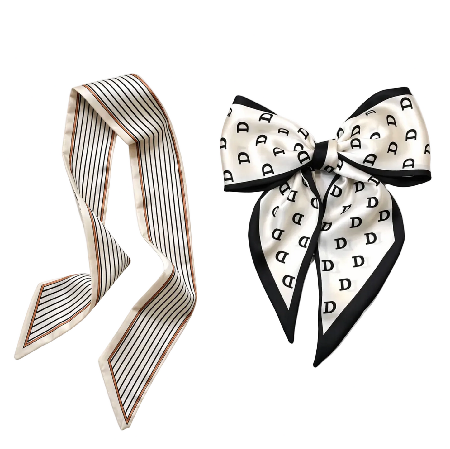Minimal Chic Twilly Scarf Set 2pcs