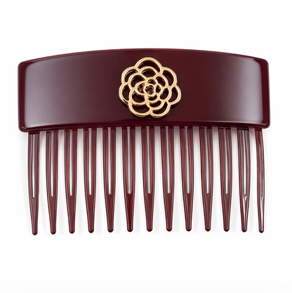 Elegant Floral Hair Comb