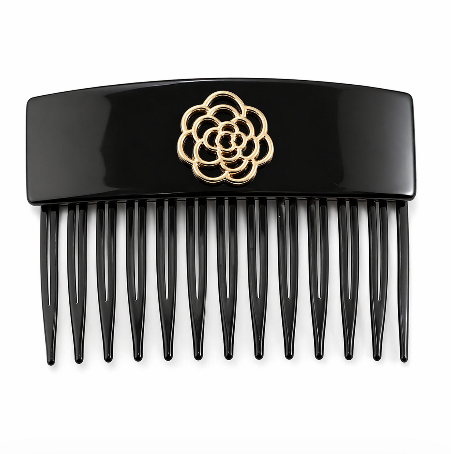 Elegant Floral Hair Comb