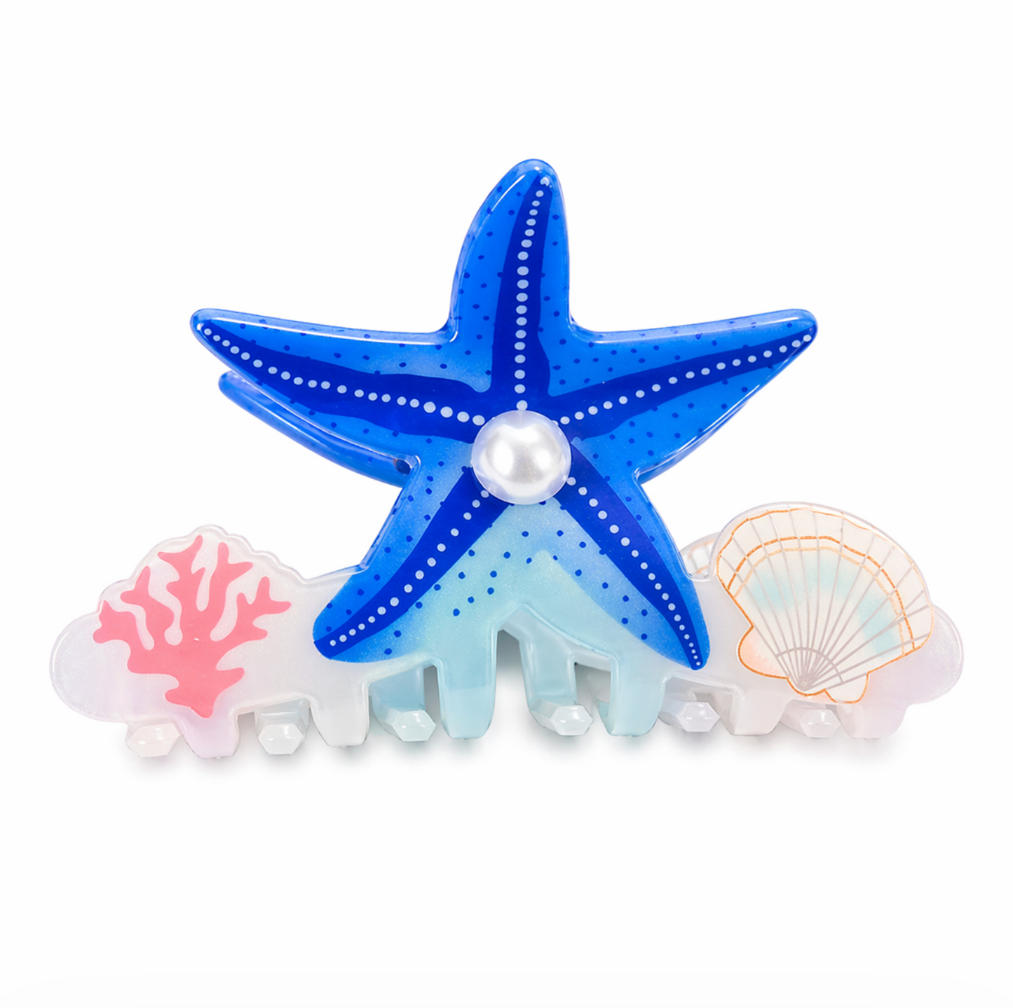 Ocean Starfish Hair Claw Clip