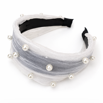 Pearl Mesh Headband