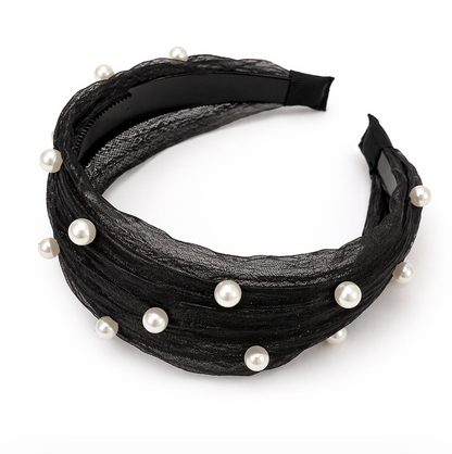 Pearl Mesh Headband