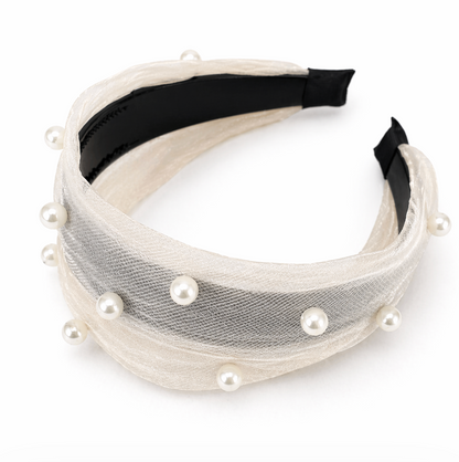 Pearl Mesh Headband
