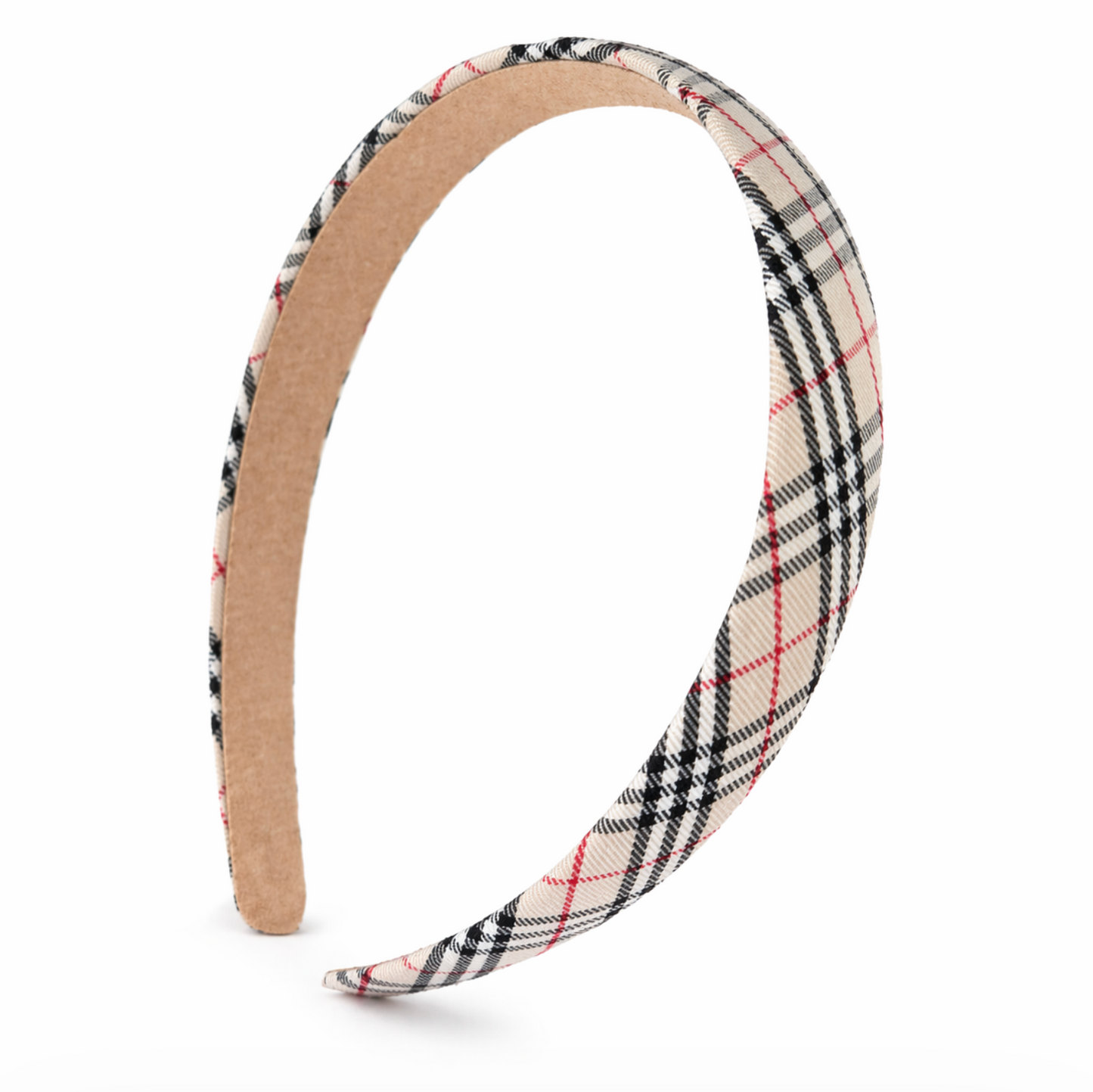 Classic Plaid Slim Headband