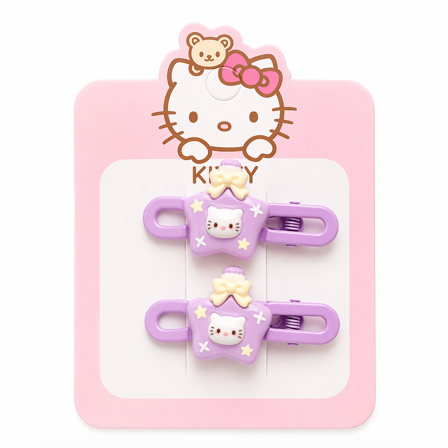 Kitty Star Hair Clips