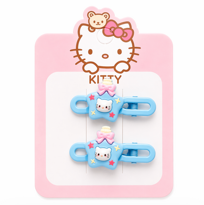 Kitty Star Hair Clips