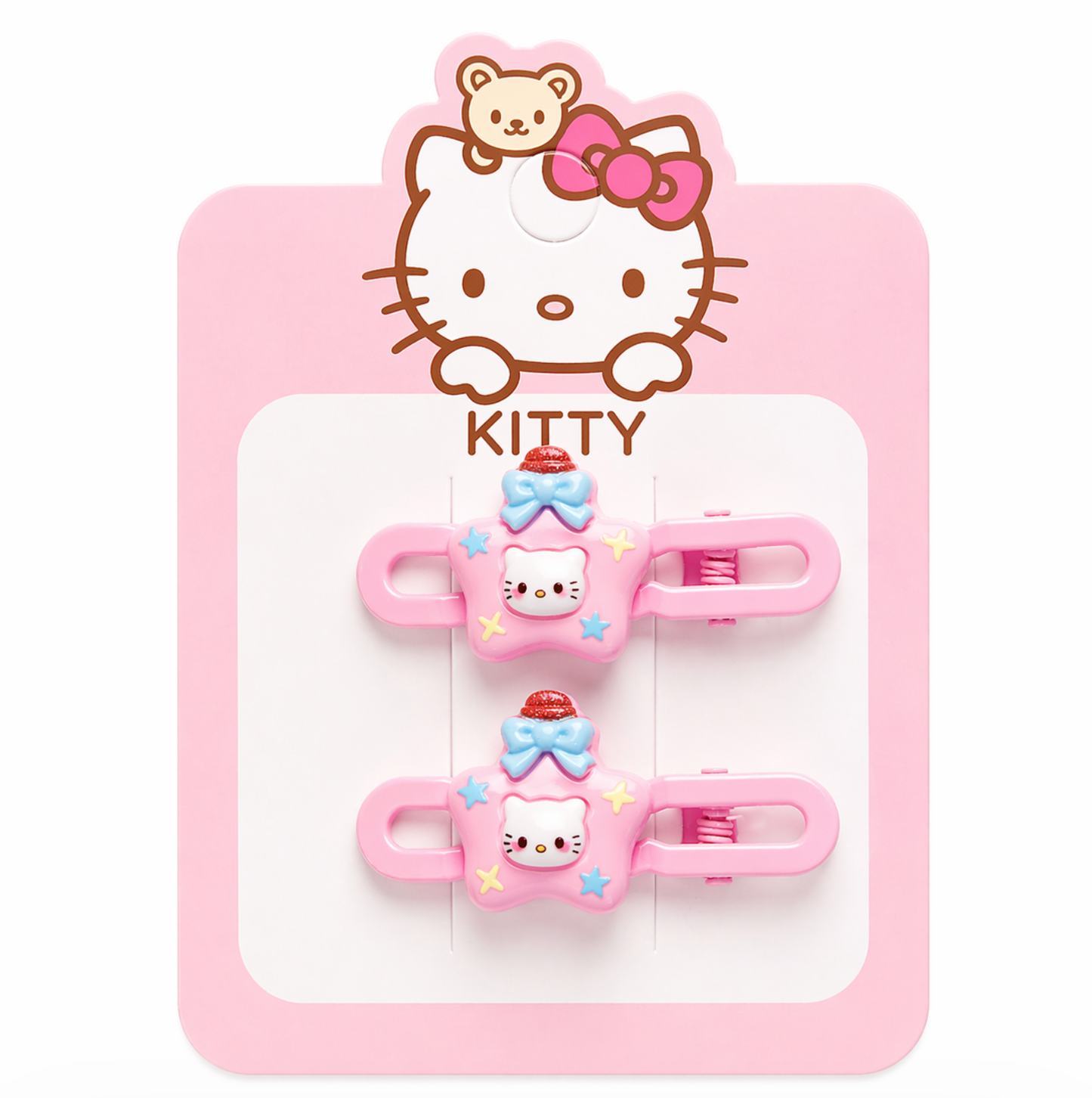 Kitty Star Hair Clips