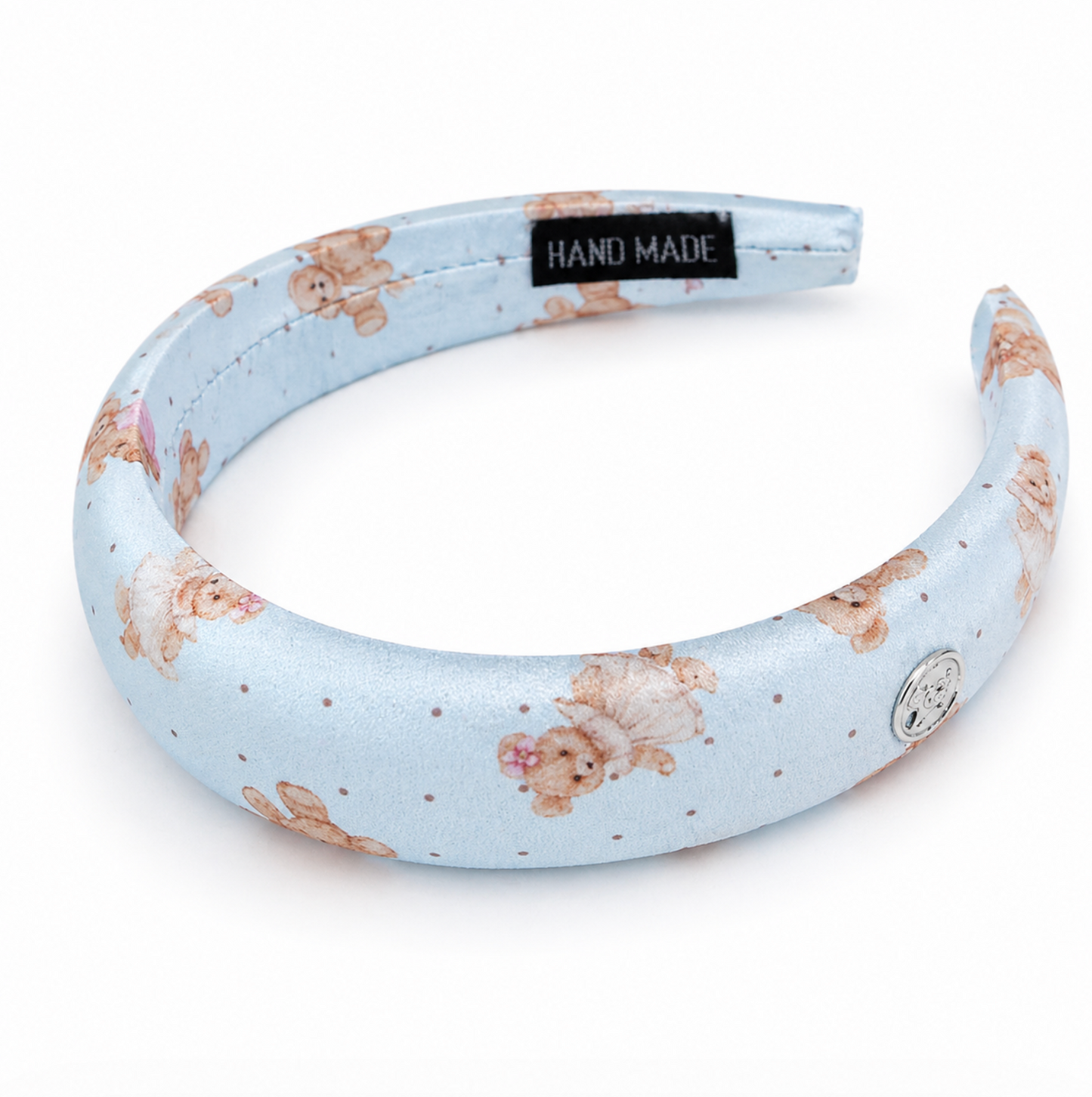 Teddy Print Padded Headband