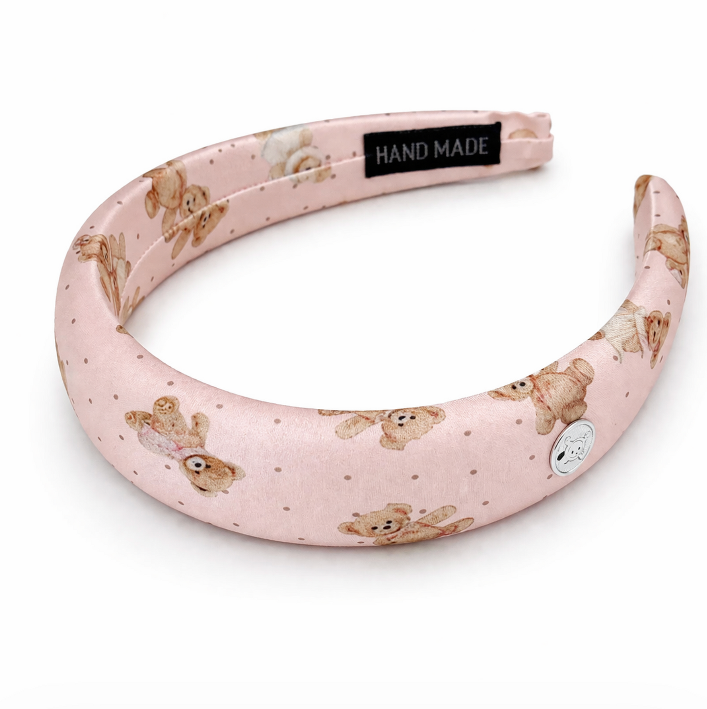 Teddy Print Padded Headband