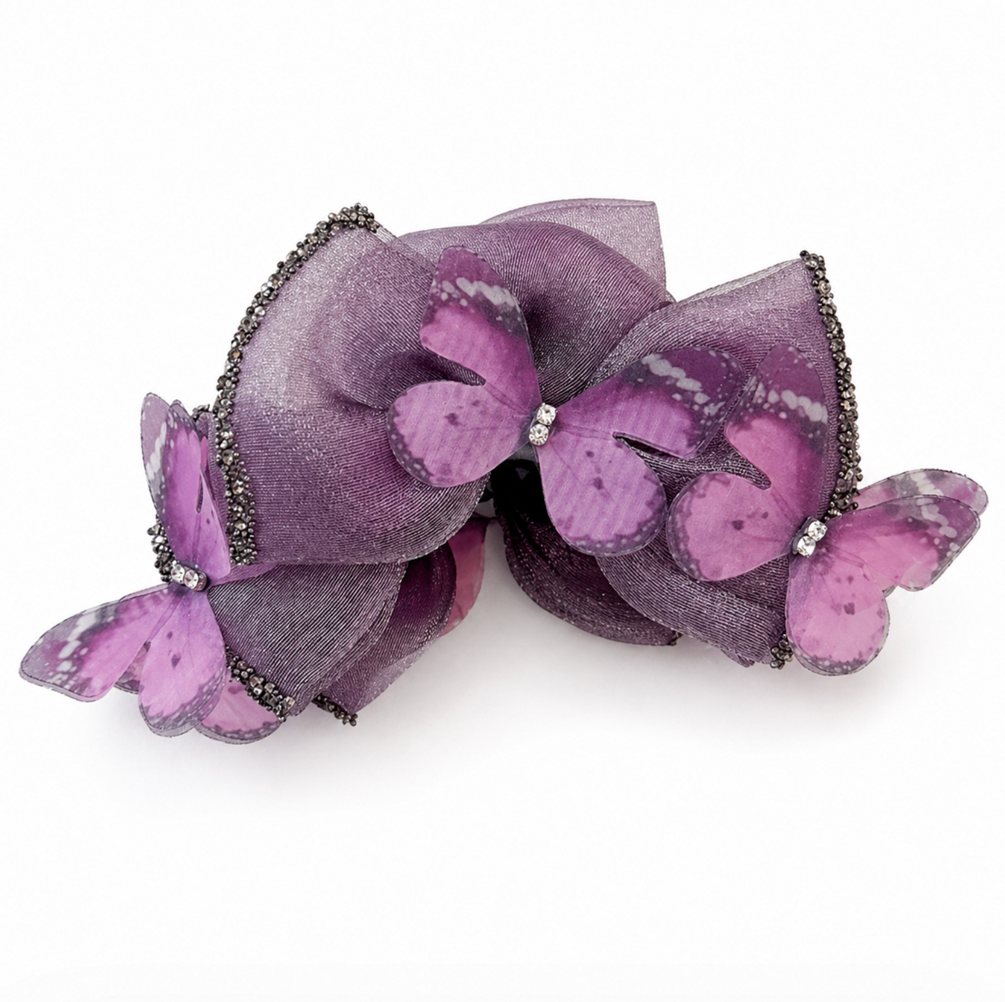 Organza Butterfly Hair Claw