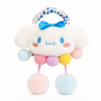 Plush Pom-Pom Hair Tie