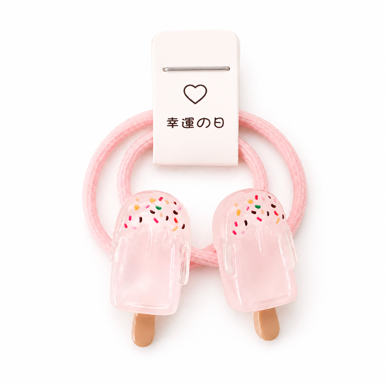 Popsicle Charm Hair Ties