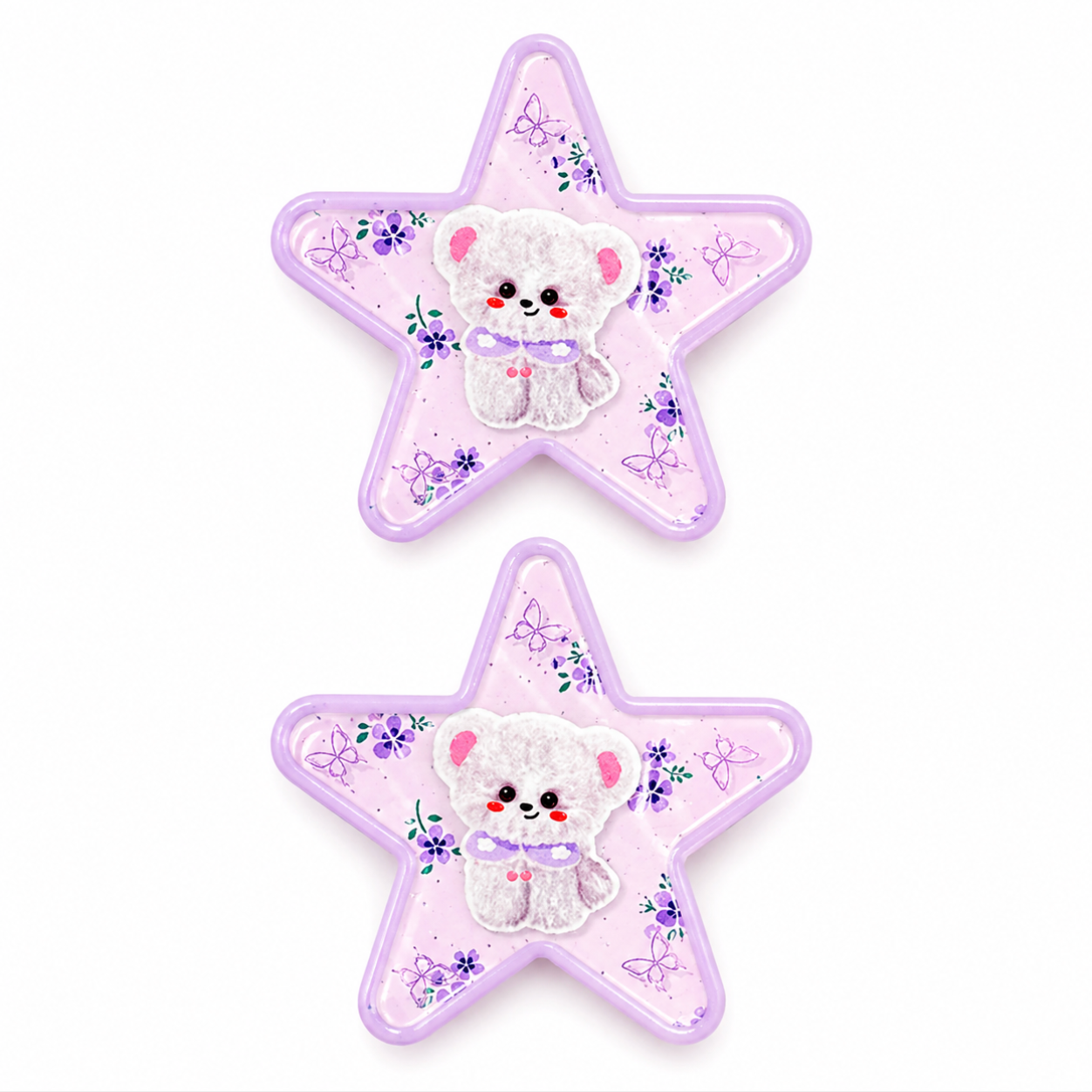 Kawaii Star Pup Hair Clip