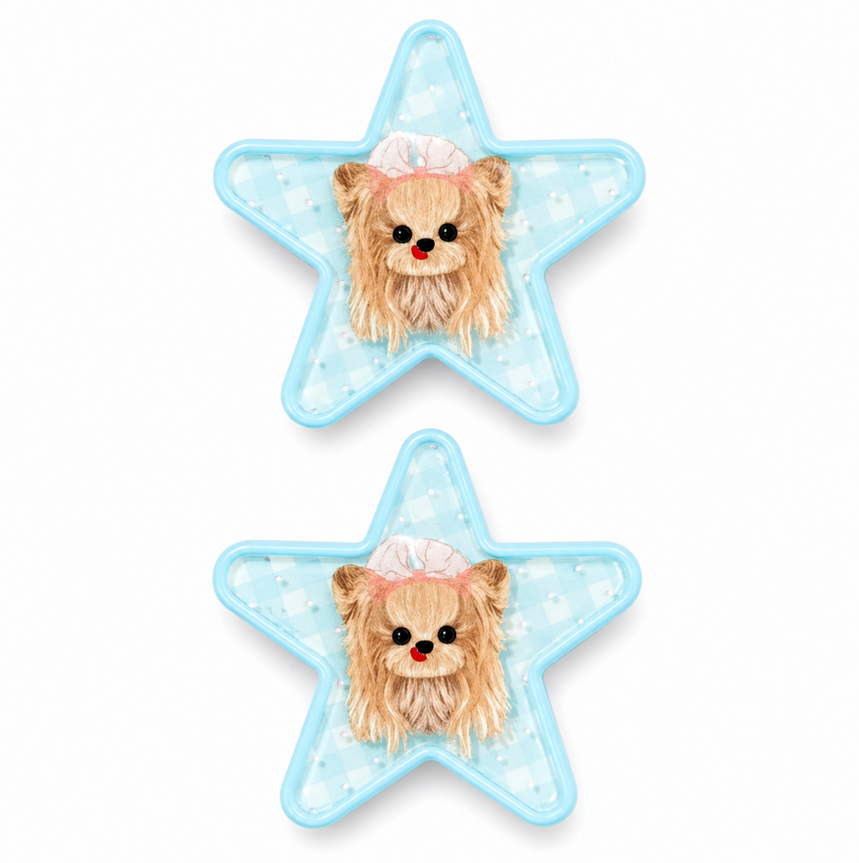 Kawaii Star Pup Hair Clip