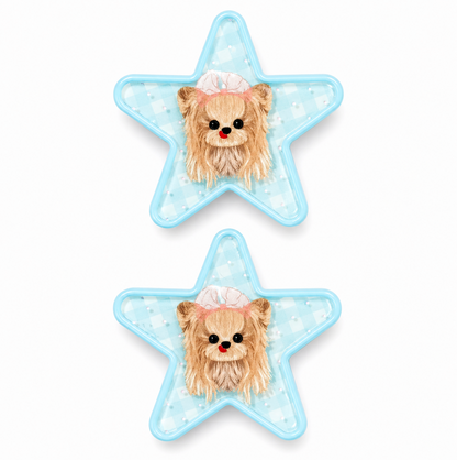 Kawaii Star Pup Hair Clip