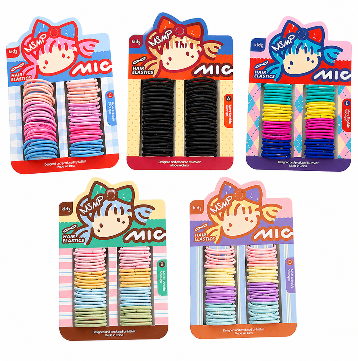 Playful Pop Hair Ties