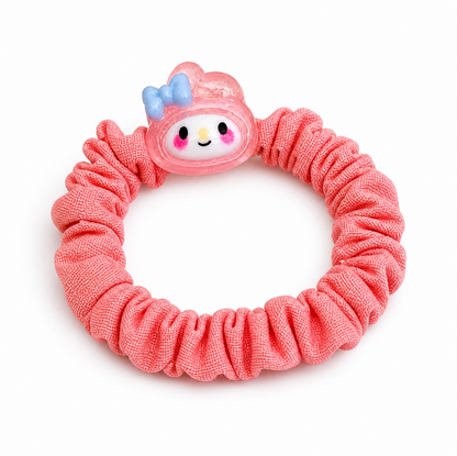 Cute Bunny Scrunchie Set 2pcs