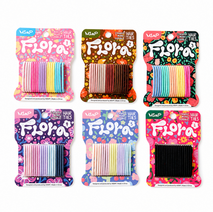 Pastel Soft Elastic Hair Ties 20pcs